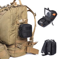 Utilitaire tactique Molle EDC pochette taille sac stockage Micro sac carte lampe de poche ceinture randonnée en plein air chasse Airsoft accessoires