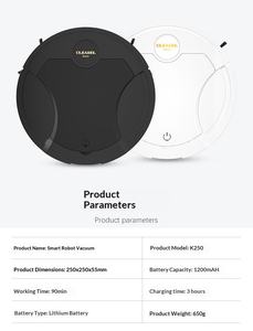 Robot Aspiradora de Última Generación en Oferta, Diseñado para el Cuidado de Pisos, con Sistema de Limpieza 3 en 1, Aspiradora Húmeda y Seca con Bajo Nivel de Ruido - Product Image 2