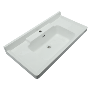 Lavarse las manos Arca aguaman fregadero <span class=keywords><strong>lavabos</strong></span> para armarios de baño pedestal de cerámica de porcelana sanitaria lavado a mano - Product Image 2