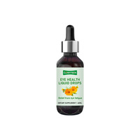 Gouttes liquides pour la santé des yeux ODM OEM avec herbe Eyebright pour favoriser la relaxation oculaire et hydrater les yeux, gouttes liquides pour la santé des yeux à la lutéine