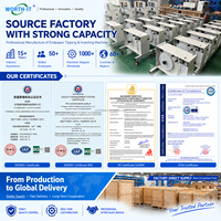Machine de ligature automatique de cartons électrique haute précision contrôlée par PLC avec moteur pour l'emballage alimentaire et textile, en stock