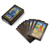 Vente en gros de cartes de tarot classiques personnalisées avec logo imprimé Deck Paper Lady Divination Tarot Decks pour usage familial