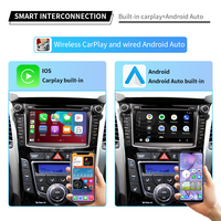 KLYDE 7 "/9" IPS écran tactile autoradio lecteur DVD GPS amplificateur DSP stéréo Android Auto Carplay pour Hyundai I30 voiture