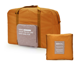 Sac de voyage pliable grande capacité, sac à bagages imperméable avec pochette pour valise - Product Image 2
