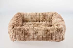 Cama para Mascotas de Felpa de Conejo, Estilo Hogareño, Clásica, Rectangular, Suave, Cómoda y Lujosa - Product Image 5