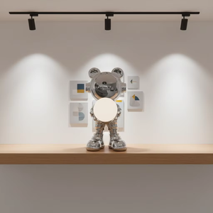 Lampada Decorativa a Forma di Astronauta in Resina Dipinta Ecologica, Personaggio di <span class=keywords><strong>Film</strong></span> e TV, Luce Decorativa per Natale e <span class=keywords><strong>Capodanno</strong></span>, Direttamente dalla Fabbrica - Product Image 6