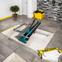 Coupe-carreaux manuel portable de 1200 mm à lame unique de haute précision pour usage industriel, bricolage, ODM, OEM, en alliage/acier avec rayon infrarouge