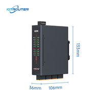Puerta de enlace de monitoreo remoto con sensor PLC multicanal personalizable de fábrica 4 5 8 canales RS485 para comunicación y redes