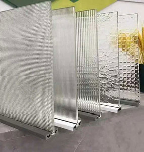 Verre flotté clair/ultra-clair/tinté/coloré/à motifs/figuré/roulé/obscurcissant/givré de 10 mm pour la construction/tempré/laminé/de décoration - Product Image 4