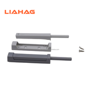 Loquet à ouverture par pression moderne en plastique à fermeture douce de haute qualité, amortisseur de rebond, accessoires de quincaillerie pour meubles