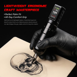 Máquina de Tatuaje Inalámbrica Profesional de 1600 mAh, con Trazo Ajustable de 2.0-4.2 mm, para Principiantes y Artistas del Tatuaje Corporal - Product Image 4