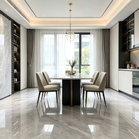 Carreaux de porcelaine blanche modernes antidérapants et antibactériens, certifiés CE, finition brillante effet marbre, pour salle de bain, 600x1200mm