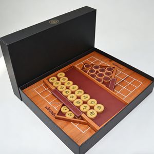 Vic Solid Wood Chinese Chess Gift Set Customized Logo Business Souvenir Corporate Promotion Novelty Gift - Product Image 4