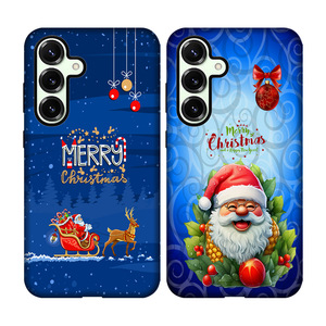 Buon natale Santa alce orso bianco carino castello regalo pupazzo di neve sublimazione cassa del telefono per Samsung galaxy S25 <span class=keywords><strong>ultra</strong></span> - Product Image 6