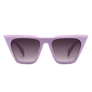 Lyra - Occhiali da Sole Quadrati Retrò Oversize con Montatura Piatta Stile Cat Eye alla Moda - Product Image 1