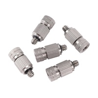 Buse d'atomisation en acier inoxydable 3/16 "filetage irrigation à haute pression refroidissement humidifier buse de brumisation