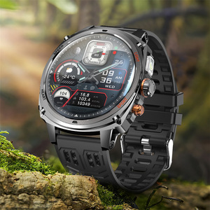 สมาร์ทวอทช์ราคาประหยัด หน้าจอ AMOLED ทรงกลมขนาดใหญ่ 1.75 นิ้ว สำหรับผู้ชาย พร้อมไฟฉาย LED แรงสูง รองรับการโทรผ่านบลูทูธ สำหรับกิจกรรมกลางแจ้ง - Product Image 2