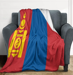 Couverture de lit à drapeau de la <span class=keywords><strong>Mongolie</strong></span> à bas <span class=keywords><strong>prix</strong></span>, couverture nationale douce et épaisse, couverture de <span class=keywords><strong>voyage</strong></span> à drapeau national pour lit, canapé et <span class=keywords><strong>voyage</strong></span> - Product Image 1