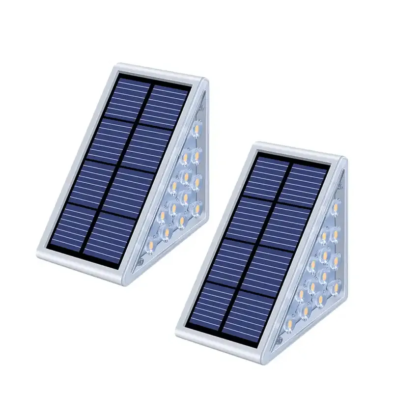 LED-außenbereich-solar-treppenleuchte hohe helligkeit wasserdicht anti-diebstahl-treppenschritt-licht dekoratives außenlicht