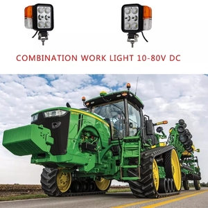 Luz de Giro para Camión, Luces Combinadas de Seguridad para Maquinaria Agrícola, Luz de Trabajo LED Combinada de 10-80V - Product Image 5