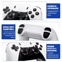 Nouvelle console de jeu TV 4K LR M8 Pro, mémoire 128 Go/64 Go, 40 000 jeux, manette sans fil 2,4 G, prend en charge FC GB GBC/Cn Gua