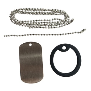 Изготовление на заказ: Металлическая жетонная бирка для собак из цинкового сплава с эмалью, в стиле хип-хоп, крутой дизайн, легкая и прочная - Product Image 3