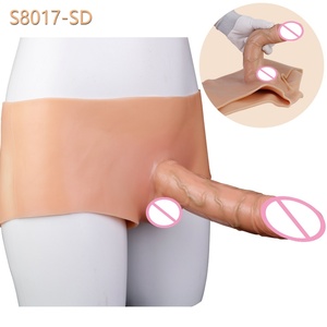 Wholesale Various Silicone Soft Elastic Sex <b>Dildo</b> Pants Solid Strap-on <b>Dildo</b> Realistic Penis Lesbian Big Penis Adult Sex Toys - Product Image 4