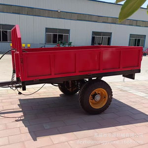 Remolques Agrícolas de Alta Gama con <span class=keywords><strong>Eje</strong></span> Único, Capacidad de Carga de 1.5 Toneladas, Frenos Neumáticos y Sistema Hidráulico, Estándar Europeo - Product Image 5
