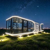 Capsule spatiale en verre trempé XULV pour station de ski, livraison directe usine
