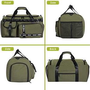 Échantillon gratuit Source d'usine : Sac de voyage pliable imperméable avec sac à chaussures/Sac de voyage avec grande capacité - Product Image 5