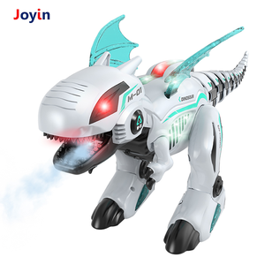 2,4G Ferngesteuerter Dinosaurier für Kinder mit Licht, Nebel, Musik und Programmierbaren Modi für Interaktives Lernen und Spaß - Product Image 2