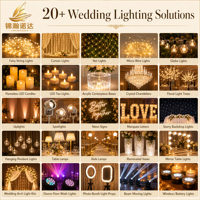 Lustre en cristal acrylique de qualité supérieure, 15 lumières, éclairage pour événements de mariage, décoration de plafond pour salle de banquet