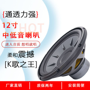 Subwoofer de voiture Stage 1210 12 pouces 1000W Max Double Bobine 4 Ohms Noir - Product Image 3