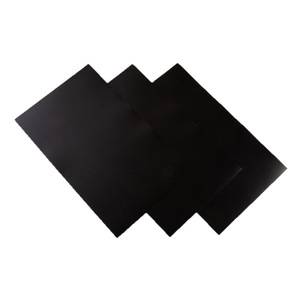Plaque en plastique PP noir Jinyu 0,4 mm-2,0 mm 1220 mm x 750 mm, finition mate, pour doublure de bagages et découpe à la presse. - Product Image 1
