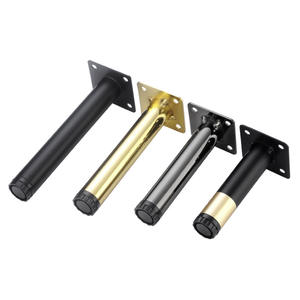 Pieds de meubles réglables en hauteur de conception moderne pour une utilisation hôtelière, pieds de meubles durables en métal, pieds de <span class=keywords><strong>canapé</strong></span> et de bureau, pieds de lit - Product Image 3