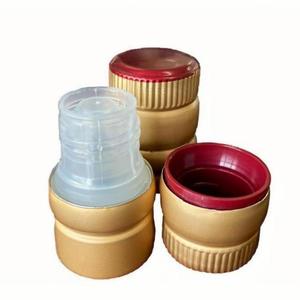 Capsules composites de forme spéciale, direct usine, 31x52mm, en aluminium-<span class=keywords><strong>plastique</strong></span> pour vin, spiritueux et assaisonnements - Product Image 3