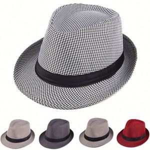 Sombrero Fedora/Trilby Unisex de Alta Calidad para Primavera/Otoño, Color OEM, Casual, para Negocios, Pesca, Fiestas, 58-60cm, Bordado 3D - Product Image 6