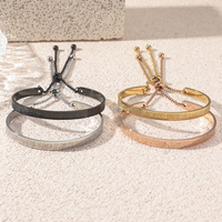 Nuevo Juego de Pulseras y Brazaletes de Acero Inoxidable con Caligrafía Árabe Islámica Musulmana de Alá, el Corán y Ayatul Kursi, Joyería de Moda al por Mayor 2026
