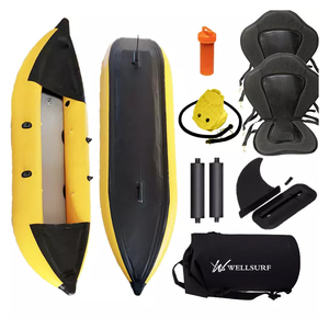 Bateaux à rames gonflables, kayaks, taille personnalisée 4M, bateau de pêche avec tous les accessoires, kayak de pêche gonflable, bateaux à rames gonflables - Product Image 6