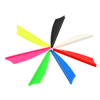 Guide de Plumes de Flèche SPG en Plastique, Caoutchouc et TPU pour Tir Rapide, Chasse, Entraînement au Tir sur Cible et Plumes de Flèche DIY