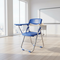 Chaise de bureau de haute qualité à dossier haut en plastique et métal avec appui-tête réglable, chaise de bureau ergonomique