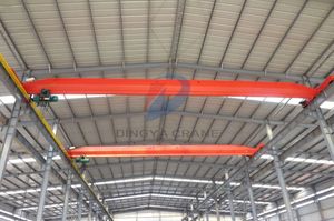 500kg 1T 2T 3T 4T 5 6t 7T 8T <span class=keywords><strong>9t</strong></span> 10t 50t pequeña grúa de techo molde Rc grúa maquinaria elevador solo haz puente grúa para la venta - Product Image 3