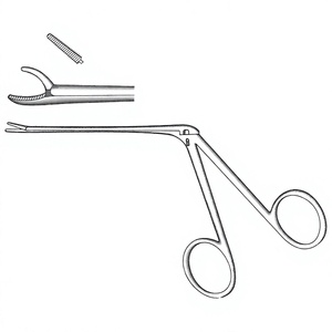   Pinzas para Polipos de Oído Weingartner con Eje de 8.5 cm (3-1/2 Pulgadas) de Acero Inoxidable, Instrumento Quirúrgico ORL para Polipos de Oído - Product Image 1