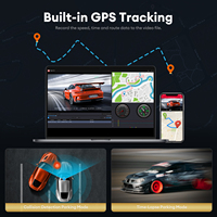 Dash Cam Avant et Arrière 4K Commande Vocale Caméra de Voiture à Double Objectif LINGDU LD06 5G Wifi GPS BT Boîte Noire de Voiture