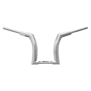 Manillar de Motocicleta Reforzado, Manillares de Una Pieza Tipo Z de 12'', 14'', 16'', Adecuados para Modificación de Manillares Harley Softail - Product Image 3