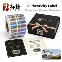 Autocollant holographique de sécurité à numéro de série à gratter, impression personnalisée, étiquette holographique, code QR, vinyle 3D imperméable pour carton