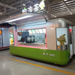 Remolque de Comida Móvil de Acero Inoxidable de Alta Calidad, Carrito de Hot Dogs, Camión de Comida Rápida para Exteriores, Resistente a la Corrosión, en Venta - Product Image 1