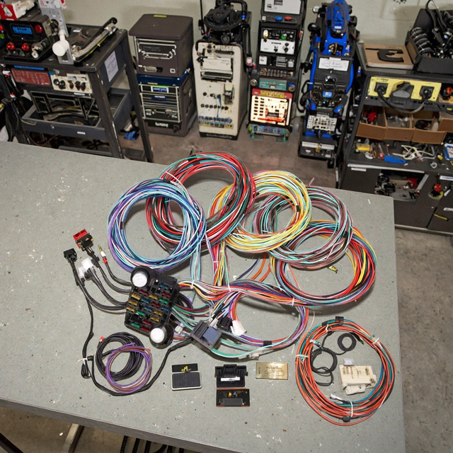 2025 New Arrival Universal 21 Circuit XL Length Copper PVC Insulated Wire Cable Harness Kit for Automobile Application