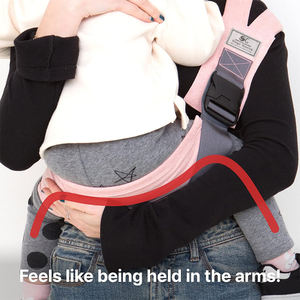 Portabebés portátil ajustable de fábrica BSCI para niños pequeños, portabebés con asiento de cadera y un hombro - Product Image 5