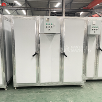 Salle de séchage industrielle pour les aliments Fruits Légumes Graines de riz Air chaud Énergie solaire Noyau de pompe électrique à état neuf